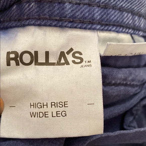Rolla's High Rise Wide Leg G'Day Mate Jeans Sz 26 - Picture 7 of 10